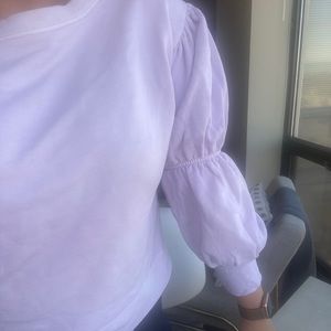 La Vie by Rebecca Taylor Bubble Sleeve PullOver